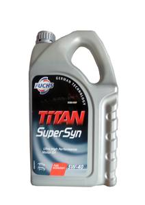 Моторное масло FUCHS Titan SuperSyn SAE 5w50, 5л